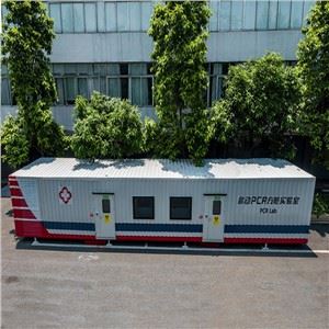 VORÜBERGEHENDES CONTAINERHAUS DES KRANKENHAUSES
